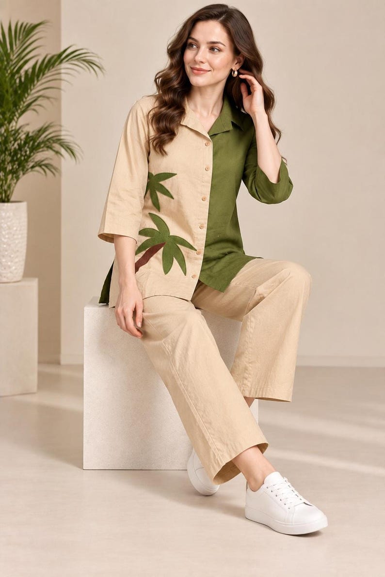 Women Co Ord Set Jaipuri Solid Dye