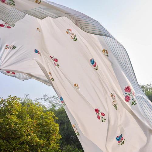 Floral Symphony Cotton Dohar