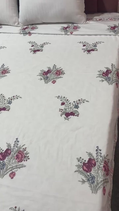 Breathable Cotton Dohar with Traditional Hand Block Print