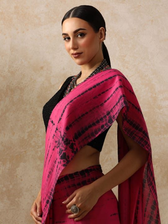 Classic Jaipuri Printed Cotton Mulmul Saree for Women