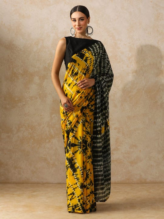 Classic Jaipuri Printed Cotton Mulmul Saree for Women
