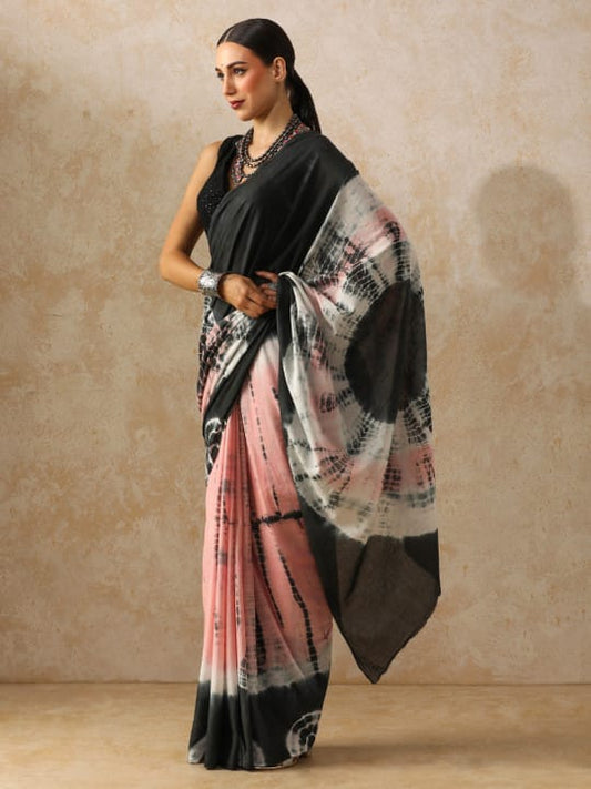 Classic Jaipuri Printed Cotton Mulmul Saree for Women